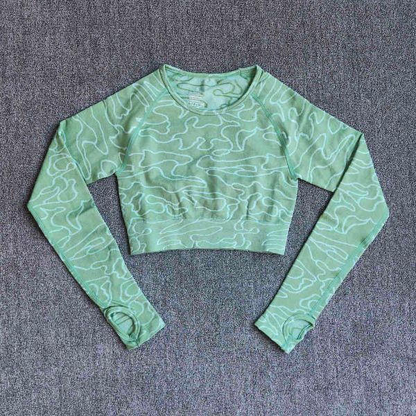 women's tracksuits sportswear running t-shirts yoga-vital seamless yoga shirt women fitness camouflage long sleeve workout top, Gray
women's tracksuits sportswear running t-shirts yoga-vital seamless yoga shirt women fitness camouflage long sleeve workout top, Gray