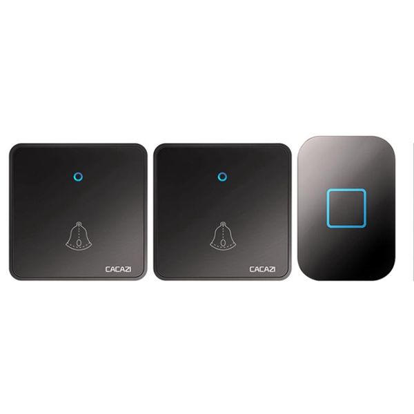 doorbells cacazi wireless doorbell waterproof 300m remote 60 bell cr2032 battery transmitter receiver smart home bell-us plug
doorbells cacazi wireless doorbell waterproof 300m remote 60 bell cr2032 battery transmitter receiver smart home bell-us plug