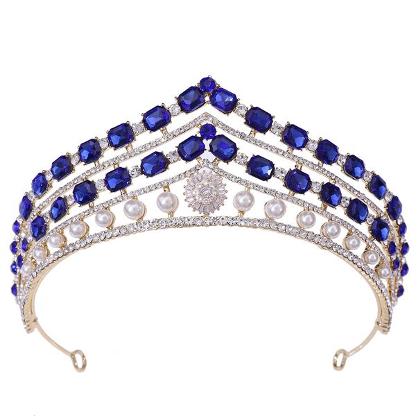 vintage baroque queen tiara wedding crown bridal diadem crystal pearl head jewelry headpiece party prom hair accessories, White;golden
vintage baroque queen tiara wedding crown bridal diadem crystal pearl head jewelry headpiece party prom hair accessories, White;golden