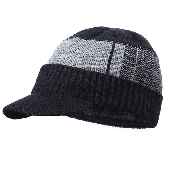 men winter warm hat knit visor fleece lined cap soft breathable with scarf loops set sec88 cycling caps & masks, Black
men winter warm hat knit visor fleece lined cap soft breathable with scarf loops set sec88 cycling caps & masks, Black