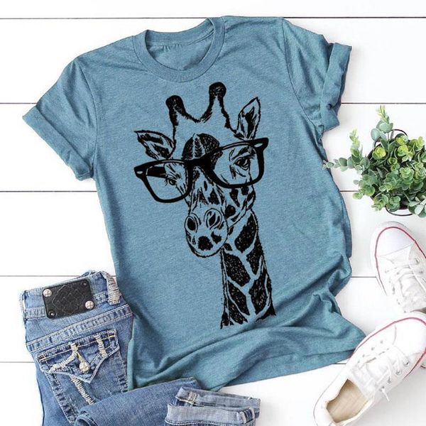 s 5xl summer giraffe womens t shirt print cartoon casual short sleeve tees female clothes, White
s 5xl summer giraffe womens t shirt print cartoon casual short sleeve tees female clothes, White