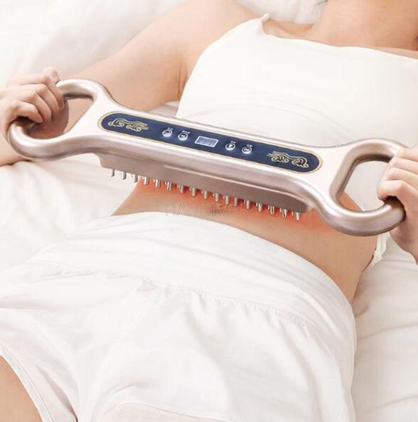 intelligent infrared heating micro electric rolling steel scrapping rods platoon is wet physiotherapy vibration meridian brushes massagers
intelligent infrared heating micro electric rolling steel scrapping rods platoon is wet physiotherapy vibration meridian brushes massagers