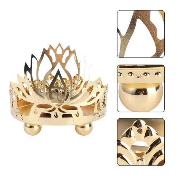 decorative lotus shaped candleholder alloy candle holder candlestick decor fragrance lamps
decorative lotus shaped candleholder alloy candle holder candlestick decor fragrance lamps