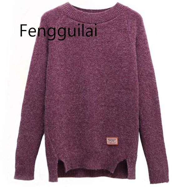 women's sweaters 2021 women pullovers autumn winter long sleeve pull femme solid pullover female casual knitted sweater, White;black
women's sweaters 2021 women pullovers autumn winter long sleeve pull femme solid pullover female casual knitted sweater, White;black