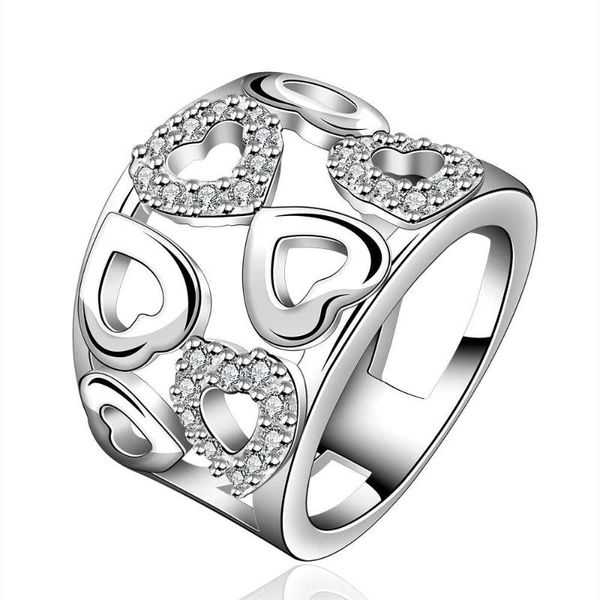 cluster rings 925 sterling silver ring zircon inlaid heart-shaped for woman charm jewelry gift, Golden;silver
cluster rings 925 sterling silver ring zircon inlaid heart-shaped for woman charm jewelry gift, Golden;silver