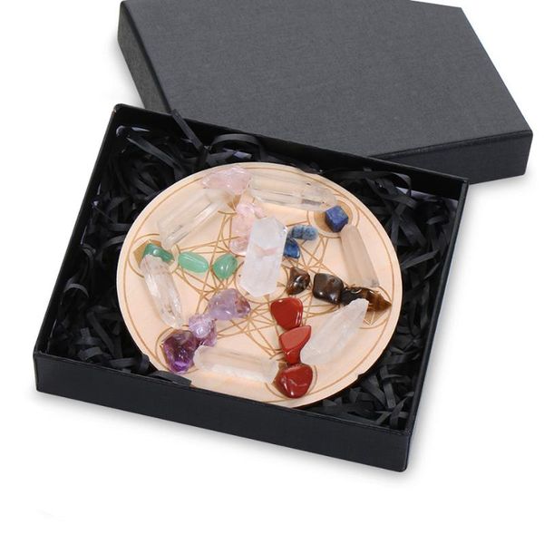 3mm healing crystal meditation board set with wood plate fengshui gift natural decorations decorative objects & figurines
3mm healing crystal meditation board set with wood plate fengshui gift natural decorations decorative objects & figurines