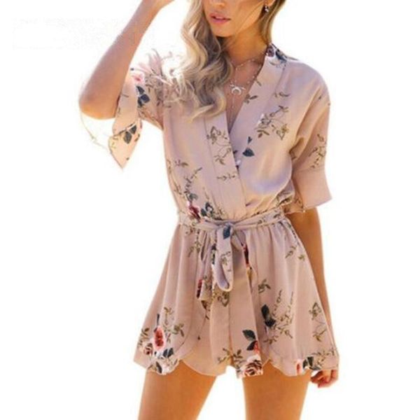 women's jumpsuits & rompers boho red floral print ruffles playsuits women elegant autumn white v neck beach girls short overalls b278, Black;white
women's jumpsuits & rompers boho red floral print ruffles playsuits women elegant autumn white v neck beach girls short overalls b278, Black;white