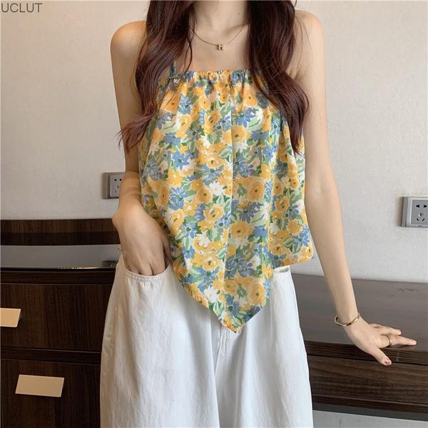 women's tanks & camis floral halter vest with summer 2021 loose design for women, White
women's tanks & camis floral halter vest with summer 2021 loose design for women, White