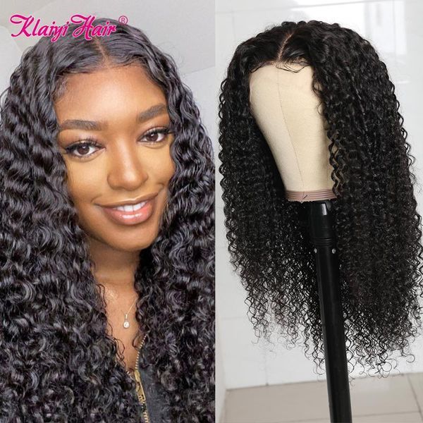 klaiyi curly hair 13x4 hd lace frontal wig brazilian remy front human wigs for women transparent1, Black;brown
klaiyi curly hair 13x4 hd lace frontal wig brazilian remy front human wigs for women transparent1, Black;brown