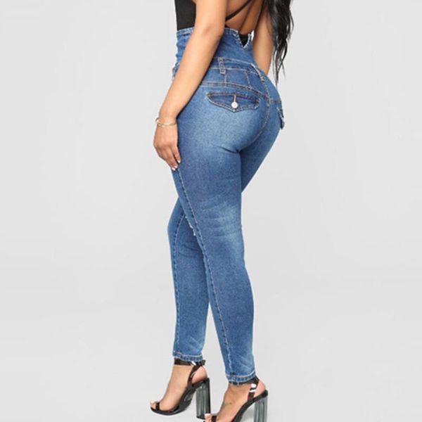 women's jeans fashion women denim hole female high waist stretch slim pencil pants ripped for, Blue
women's jeans fashion women denim hole female high waist stretch slim pencil pants ripped for, Blue