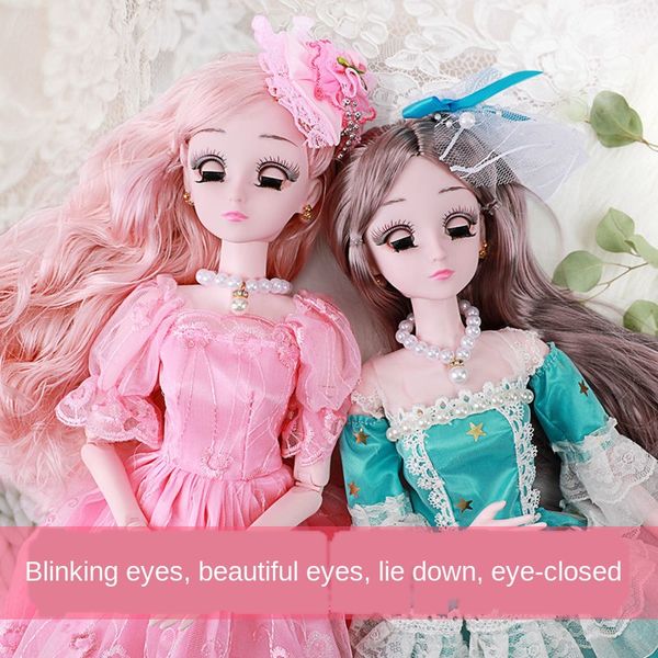 Oversized 60 cm 1/3 doll naked baby body dressing Ye Luoli doll princess clothes set 20 joints Fashion Doll
Oversized 60 cm 1/3 doll naked baby body dressing Ye Luoli doll princess clothes set 20 joints Fashion Doll