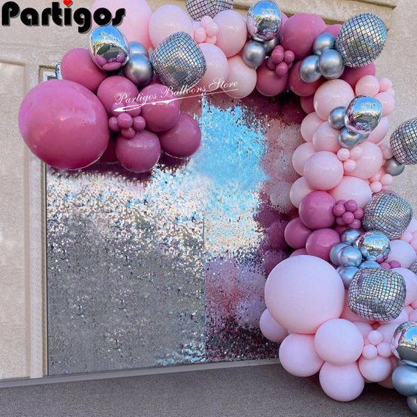 104pcs baby pink balloon garland kit 22inch disco 4d ball my 1st one year party decorations kids baby boy girl garland plies
104pcs baby pink balloon garland kit 22inch disco 4d ball my 1st one year party decorations kids baby boy girl garland plies