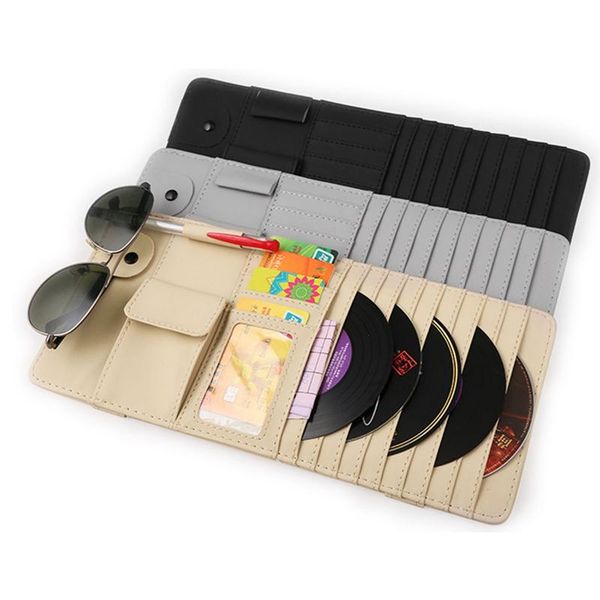 car organizer leather multifunction storage box auto sun visor type bag glasses business card holder id case
car organizer leather multifunction storage box auto sun visor type bag glasses business card holder id case