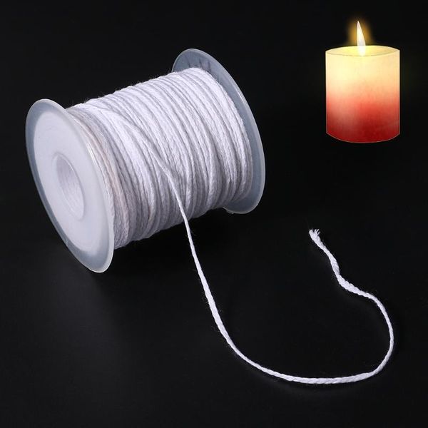 61m cotton braid candle wick core spool non-smoke diy oil lamps candles supplies drop ship
61m cotton braid candle wick core spool non-smoke diy oil lamps candles supplies drop ship
