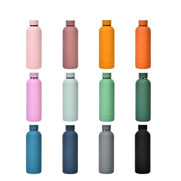 double-layer vacuum stainless steel thermos rubber paint outdoor sports bottle kitchen bar water cup tool 500 ml
double-layer vacuum stainless steel thermos rubber paint outdoor sports bottle kitchen bar water cup tool 500 ml