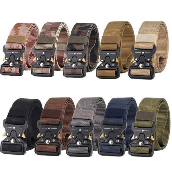 universal tactical belt quick release heavy duty military waist belts metal buckle sports safety hunting accessories support, Black;gray
universal tactical belt quick release heavy duty military waist belts metal buckle sports safety hunting accessories support, Black;gray