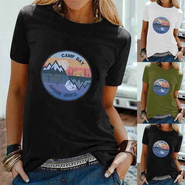 women's t-shirt mountain t-shirts fashion hundred oversized o-neck casual short sleeve tshirt summer ropa mujer, White
women's t-shirt mountain t-shirts fashion hundred oversized o-neck casual short sleeve tshirt summer ropa mujer, White