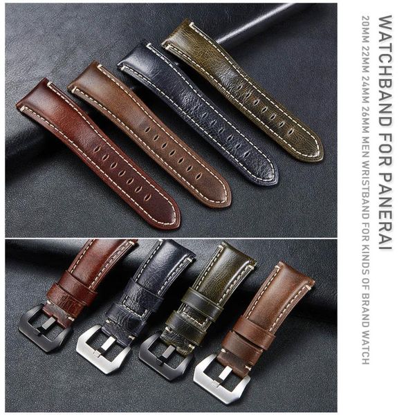 watch bands handmade vintage leather strap 20mm 22mm replacement band for men genuine watchbands 24mm 26mm black silver, Black;brown
watch bands handmade vintage leather strap 20mm 22mm replacement band for men genuine watchbands 24mm 26mm black silver, Black;brown