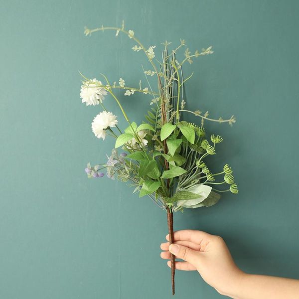 decorative flowers & wreaths dandelion white fake flores mixed grass flower bundle artificial with green leaves for fall garden wedding deco
decorative flowers & wreaths dandelion white fake flores mixed grass flower bundle artificial with green leaves for fall garden wedding deco