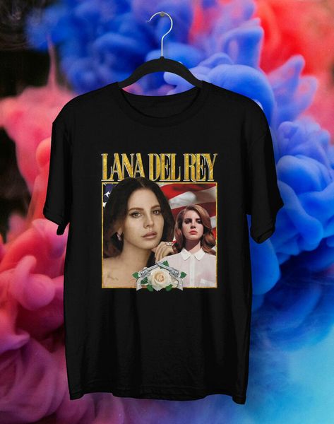 lana del rey t-shirt shirt for men & women gift idea for fan, White;black