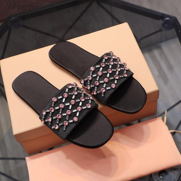 slippers prowow women wear fairy outside the wind in summer of 2021 joker diamond satin word cool fashion, Black
slippers prowow women wear fairy outside the wind in summer of 2021 joker diamond satin word cool fashion, Black