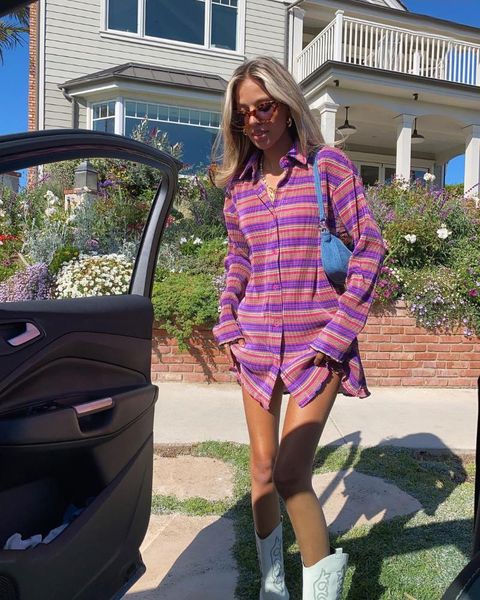 casual dresses 2021 striple print shirt dress women oversized mini long purple sleeve spring summer y2k v neck, Black;gray
casual dresses 2021 striple print shirt dress women oversized mini long purple sleeve spring summer y2k v neck, Black;gray