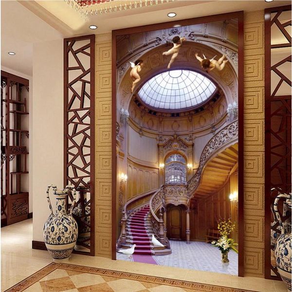 wallpapers european angel stair heaven background 3d mural for corridor aisle space wall paper luxury home decor murals
wallpapers european angel stair heaven background 3d mural for corridor aisle space wall paper luxury home decor murals