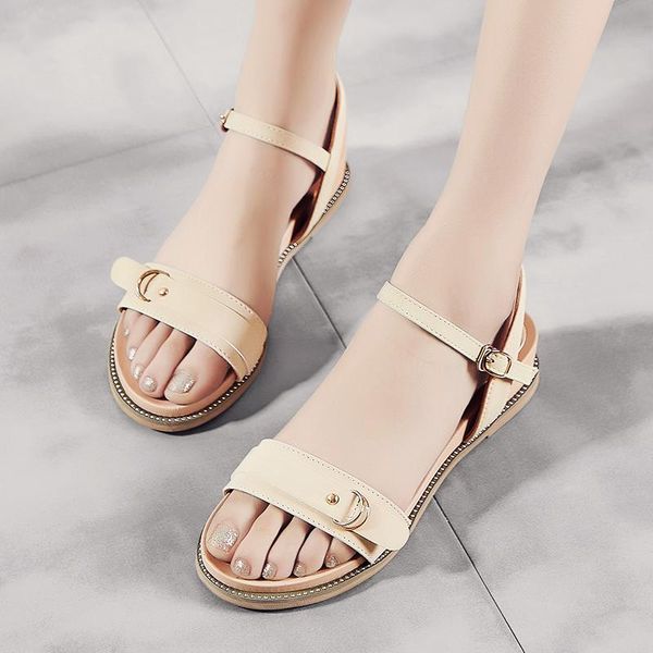 sandals 2021 summer trend women shoes simple word with open toe flat fashion casual roman female comfort leather size 36-41, Black
sandals 2021 summer trend women shoes simple word with open toe flat fashion casual roman female comfort leather size 36-41, Black