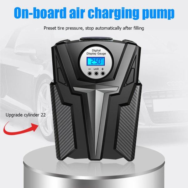 inflatable pump 12v car tire inflator portable air compressor with led light for auto motorcycle
inflatable pump 12v car tire inflator portable air compressor with led light for auto motorcycle