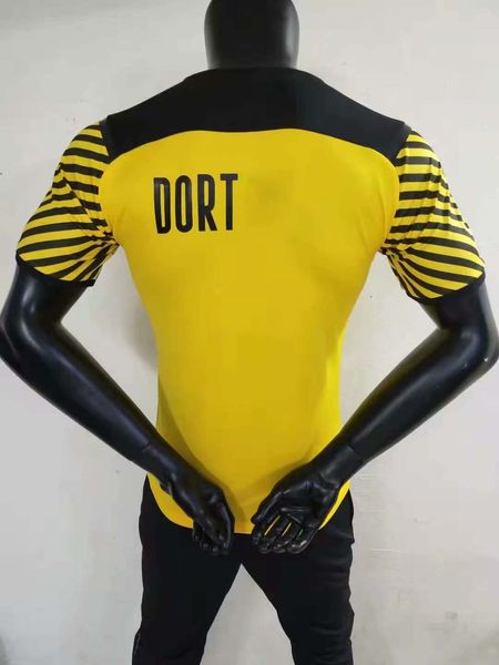 player version #9 haaland dort soccer jersey #11 reus #10 hazard #19 brandt home yellow soccer shirt men away black customized football unfo, Black;yellow
player version #9 haaland dort soccer jersey #11 reus #10 hazard #19 brandt home yellow soccer shirt men away black customized football unfo, Black;yellow
