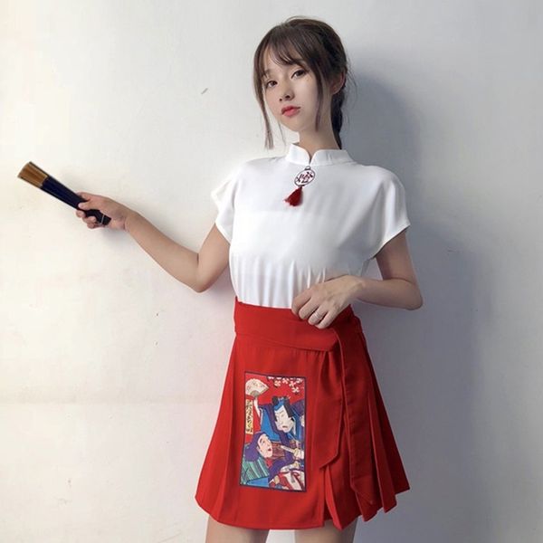 chinese style womens clothing summer festival outfit cheongsam short skirt stage outfits harakuju cute outfits 11283, Red
chinese style womens clothing summer festival outfit cheongsam short skirt stage outfits harakuju cute outfits 11283, Red