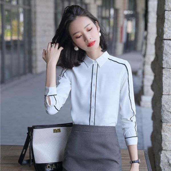 women's blouses & shirts fashion casual women white office ladies work clothes ol styles (necktie not included)
women's blouses & shirts fashion casual women white office ladies work clothes ol styles (necktie not included)