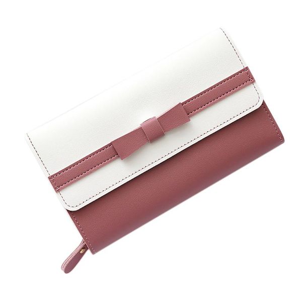 wallets women fashion wild simple stylish large capacity multi-card position bow long wallet carteira feminina billeteras para mujer #r2, Red;black
wallets women fashion wild simple stylish large capacity multi-card position bow long wallet carteira feminina billeteras para mujer #r2, Red;black