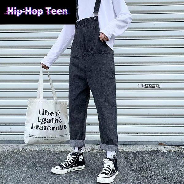men's pants men ripped denim jeans mens fashion 2021 spring autumn overalls dungarees bib korean streetwear jumpsuit suspender, Black
men's pants men ripped denim jeans mens fashion 2021 spring autumn overalls dungarees bib korean streetwear jumpsuit suspender, Black