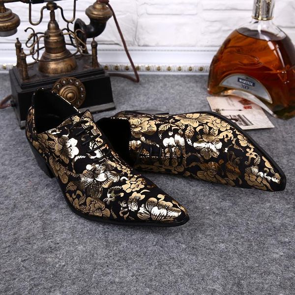 dress shoes 2021 golden autumn business man pointed leather vintage party oxfords for men price good, Black
dress shoes 2021 golden autumn business man pointed leather vintage party oxfords for men price good, Black