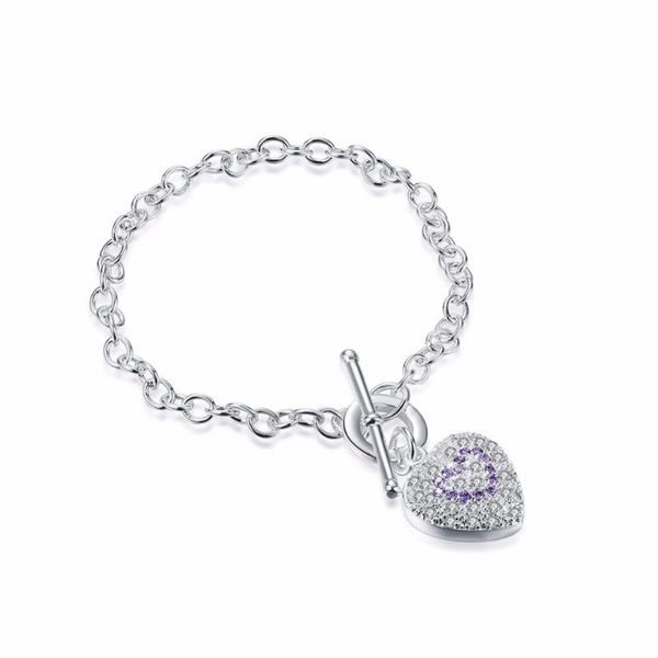 charm bracelets personality creative fashion jewelry romantic sweet series heart bracelet sterling silver women's to attend the wedding, Golden;silver
charm bracelets personality creative fashion jewelry romantic sweet series heart bracelet sterling silver women's to attend the wedding, Golden;silver