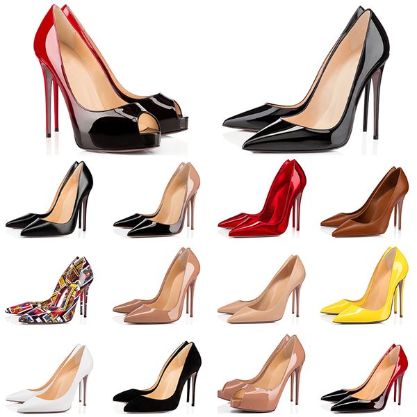 red bottoms designer shoes high heels 8 12cm so kate yellow womens ladies dress party wedding office & career genuine leather point toe p, Black
red bottoms designer shoes high heels 8 12cm so kate yellow womens ladies dress party wedding office & career genuine leather point toe p, Black
