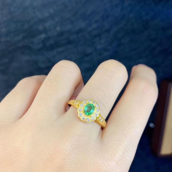 meibapj 4*5 natural emerald gemstone flower ring for women real 925 sterling silver charm fine wedding jewelry cluster rings, Golden;silver
meibapj 4*5 natural emerald gemstone flower ring for women real 925 sterling silver charm fine wedding jewelry cluster rings, Golden;silver