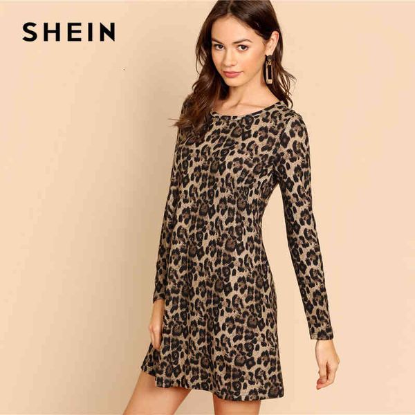 casual dresses shein multicolor leopard print a line mini dress women highstreet long sleeve round neck autumn minimalist kna2, Black;gray
casual dresses shein multicolor leopard print a line mini dress women highstreet long sleeve round neck autumn minimalist kna2, Black;gray