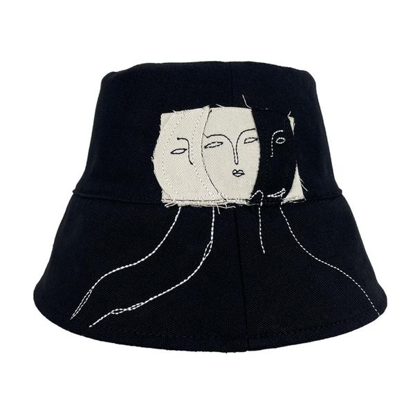 wide brim hats artist series cotton bucket hat for women picasso style designer painter stylish female daily fashion beautiful, Blue;gray
wide brim hats artist series cotton bucket hat for women picasso style designer painter stylish female daily fashion beautiful, Blue;gray