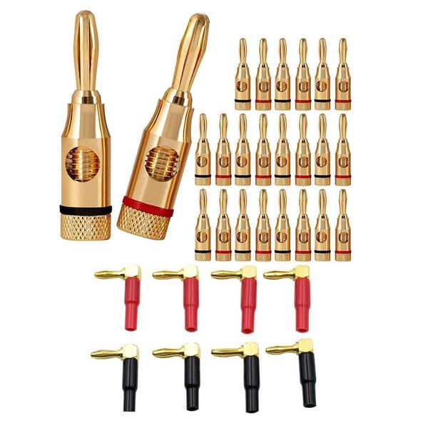 smart power plugs 32pcs banana open screw 24k gold plated with type pure copper right angle
smart power plugs 32pcs banana open screw 24k gold plated with type pure copper right angle