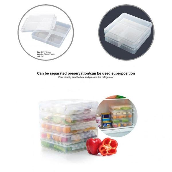 storage bottles & jars food organizer box exquisite portable good sealing smooth surface easy clean
storage bottles & jars food organizer box exquisite portable good sealing smooth surface easy clean