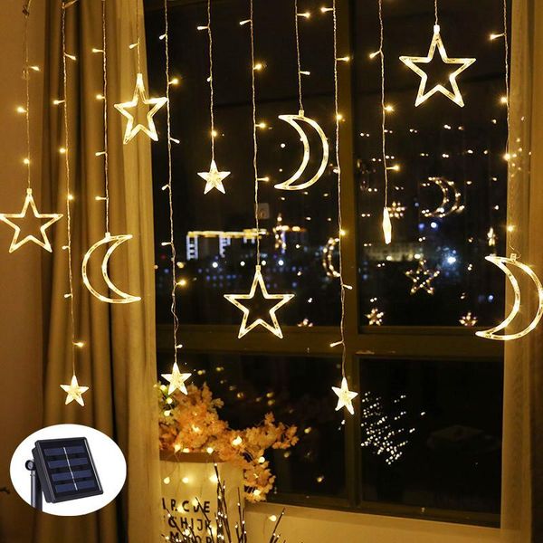 strings led solar curtain string lights waterproof 8 modes outdoor garden patio decorations for wedding party christmas moon
strings led solar curtain string lights waterproof 8 modes outdoor garden patio decorations for wedding party christmas moon