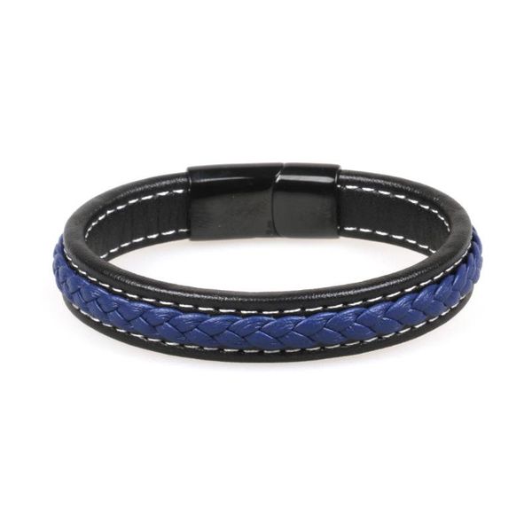 wholesale price classic genuine leather bracelet for men hand charm jewelry multilayer magnet handmade gift cool boys bangle, Black
wholesale price classic genuine leather bracelet for men hand charm jewelry multilayer magnet handmade gift cool boys bangle, Black