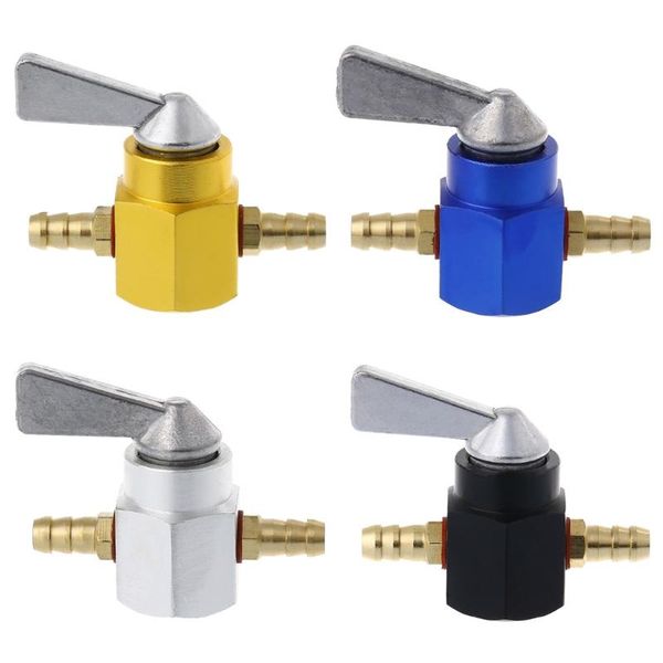 universal 6mm in-line petrol / fuel tap motorcycle on-off petcock switch system
