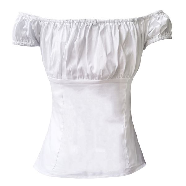 summer white cotton vintage blouse 1950s solid slash neck puff sleeve 50s retro shirts slim fit womens clothing
summer white cotton vintage blouse 1950s solid slash neck puff sleeve 50s retro shirts slim fit womens clothing