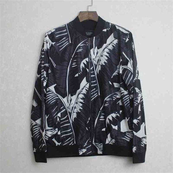 autumn coat men's casual jacket fashion personalized baseball collar banana leaf print thin jacket kryx, Black;brown
autumn coat men's casual jacket fashion personalized baseball collar banana leaf print thin jacket kryx, Black;brown