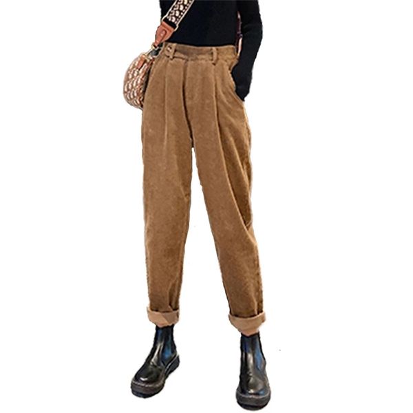 women's pants & capris 2021 corduroy haren breeches in autumn and winter women's elastic waistband casual black circular trousers, Black;white
women's pants & capris 2021 corduroy haren breeches in autumn and winter women's elastic waistband casual black circular trousers, Black;white