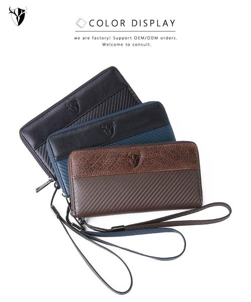 card holders fashion men wallet multi-card 36 slots business holder carbon fiber long zipper coin purse phone bag male clutch, Brown;gray
card holders fashion men wallet multi-card 36 slots business holder carbon fiber long zipper coin purse phone bag male clutch, Brown;gray