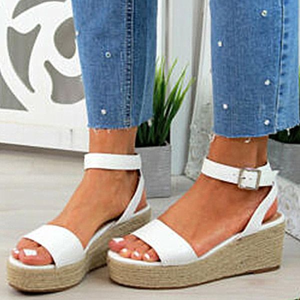 woman sandals platform 2021 fashion women's shoes buckle strap gladiator sandal wedges female casual peep toe femme, Black
woman sandals platform 2021 fashion women's shoes buckle strap gladiator sandal wedges female casual peep toe femme, Black